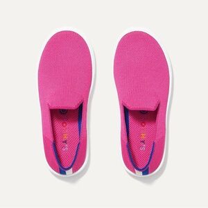 Rothy's Kids Bubblegum Pink Slip-On Sneakers Size 13 New In Box